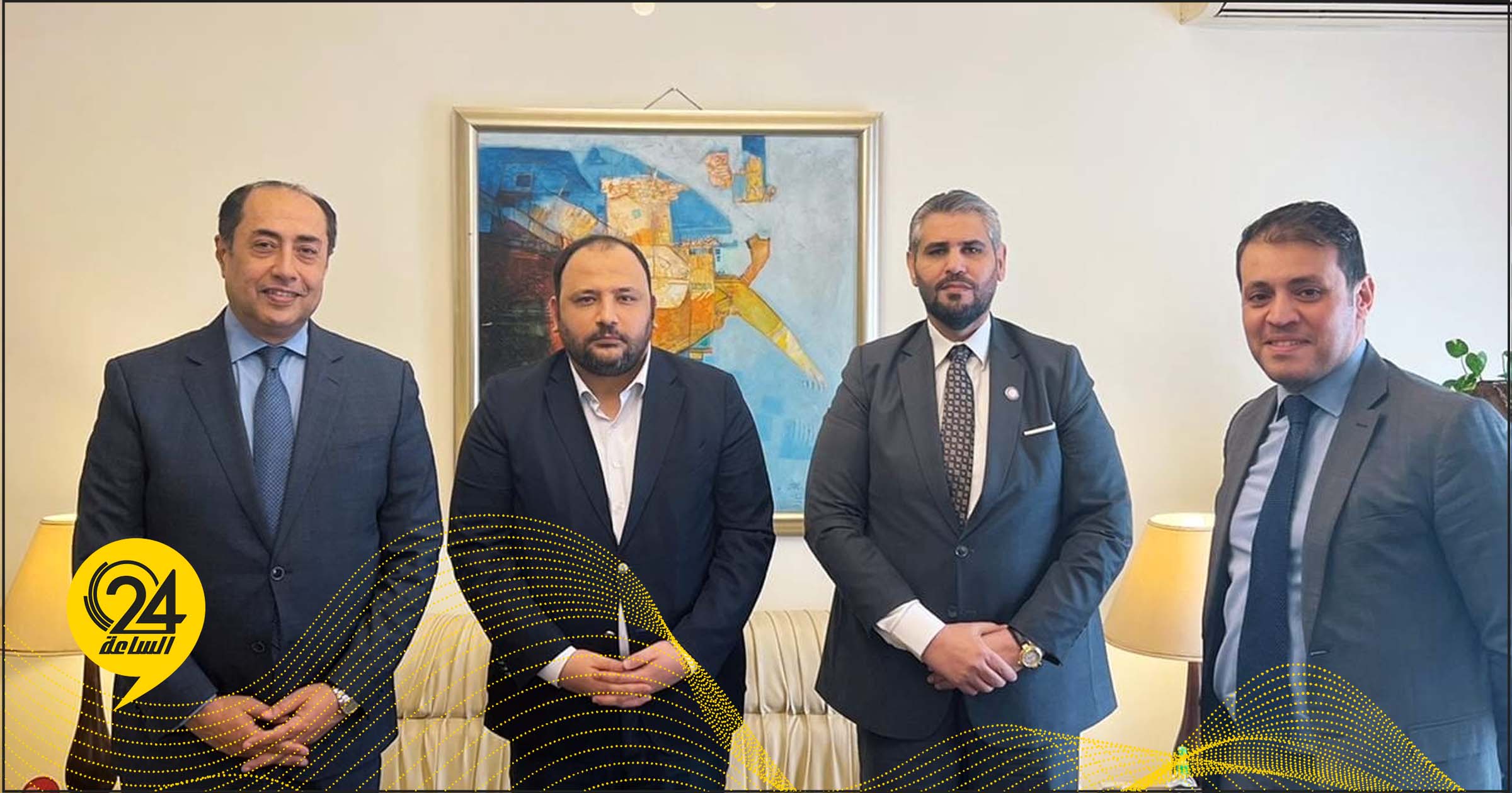 «ثابت» يبحث آليات إعادة تفعيل دور ليبيا بالجامعة العربية