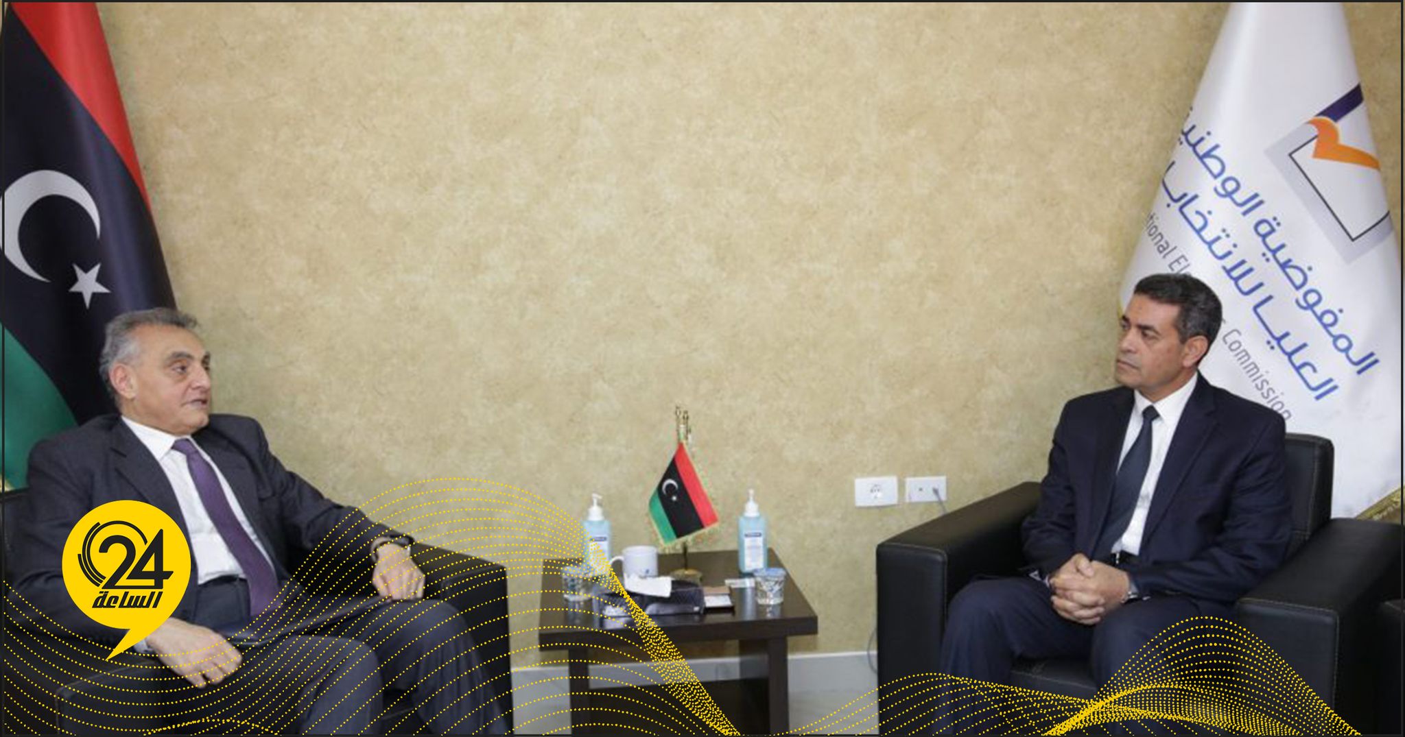 السايح يبحث مع السفير الإيطالي سبل دعم إنجاز الانتخابات