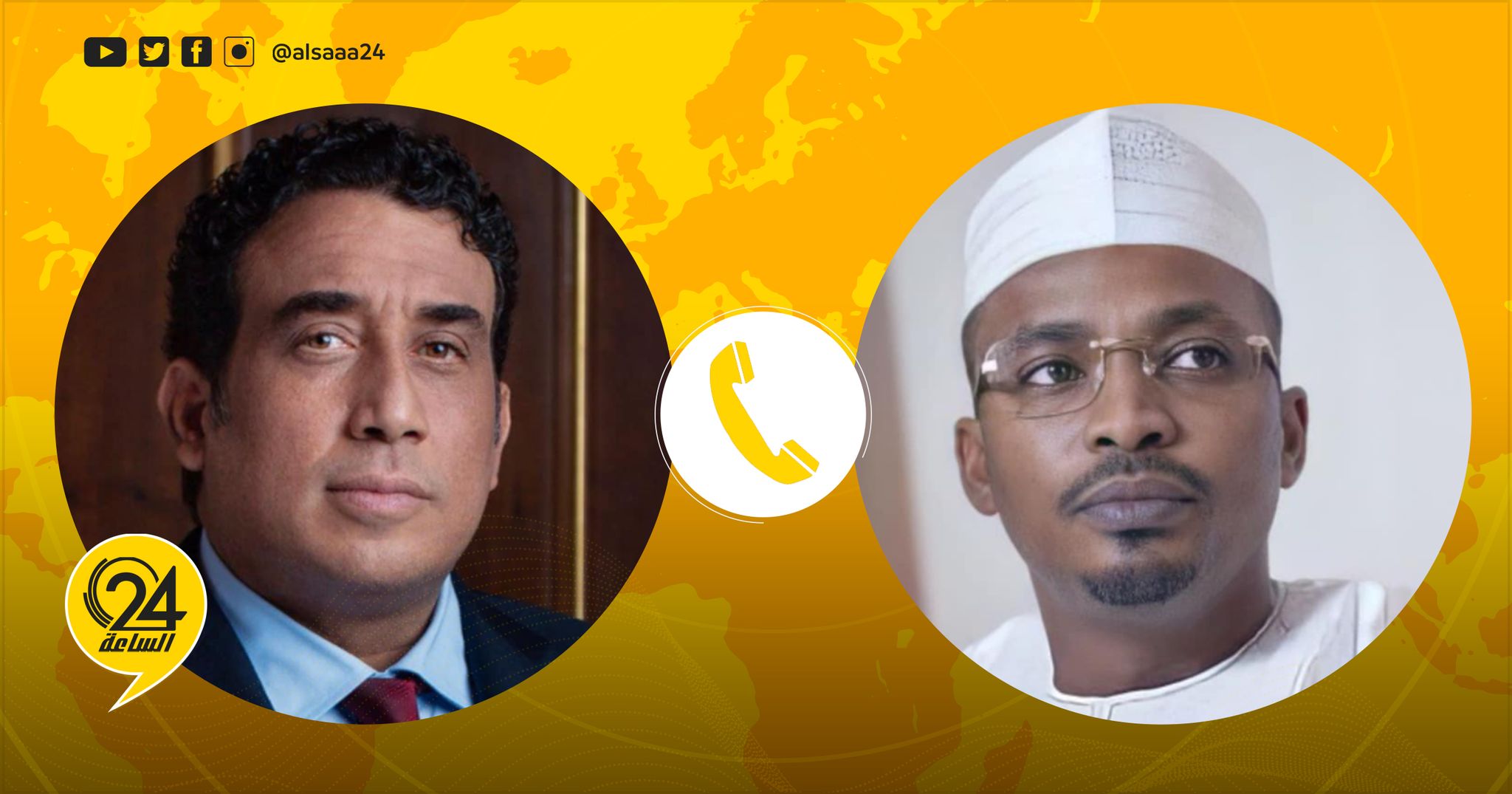 رئيس تشاد لـ«المنفي»: نحرص على عودة تجمع دول الساحل والصحراء إلى مقره بطرابلس