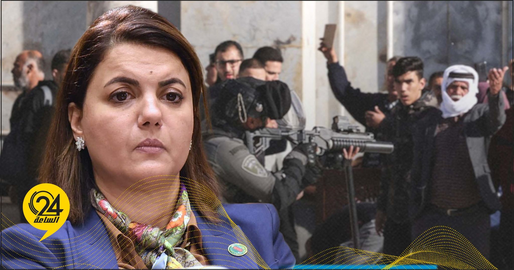 «خارجية الدبيبة»: ندين انتهاكات قوات الاحتلال لباحة المسجد الأقصى