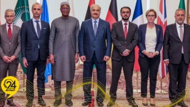 المشير خليفة حفتر يناقش مع باتيلي وسفراء الدول بليبيا تهيئة الظروف لإجراء الانتخابات