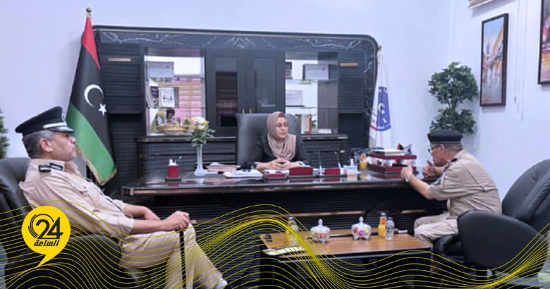 مدير أمن سبها يناقش مع «حميدة» سبل مواجهة ظاهرة التسول بالمدينة