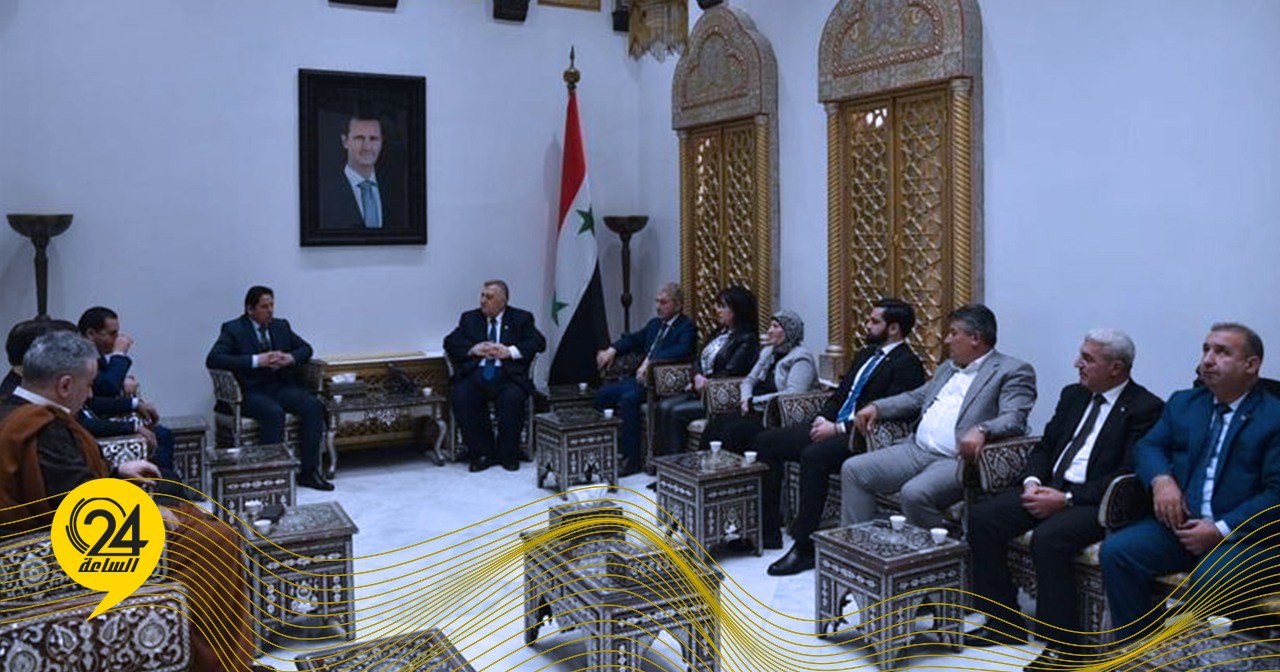 وفد برلماني يناقش في سوريا توطيد العلاقات بين البلدين